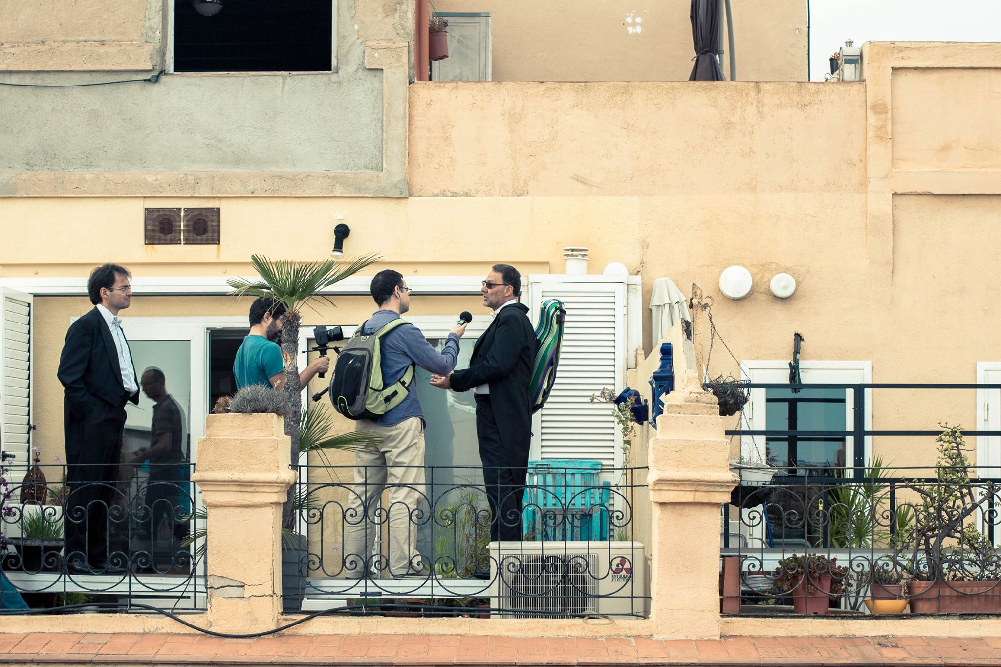 En un terrat, a Gracia (2014)